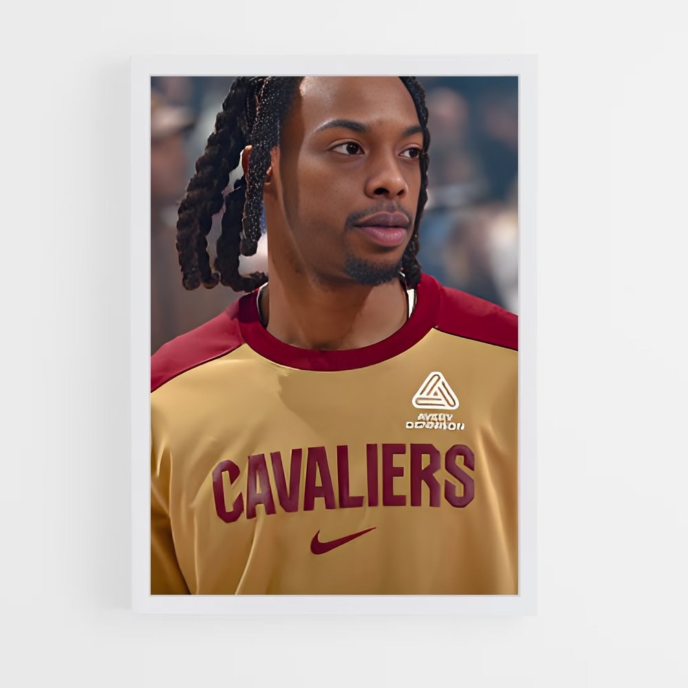 Poster Darius garland – affiche Basketball (vue 3)